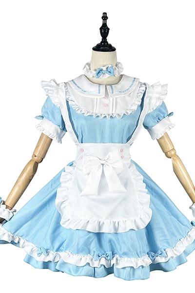 ハロウィン COS アリス メイド服